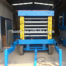 cheap small equipment scissor mechanism platform lift with CE